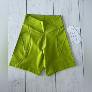 L*Space Biker Shorts Color Apple Size XS NWT